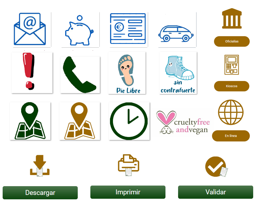 diseño web iconos personalizados